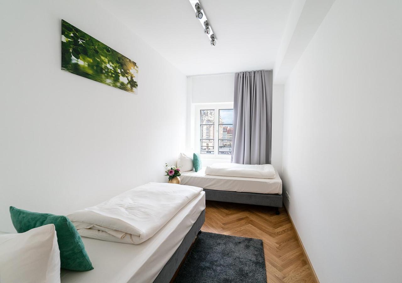 Familienapartment mit Blick zur Frauenkirche Dresden Exterior foto