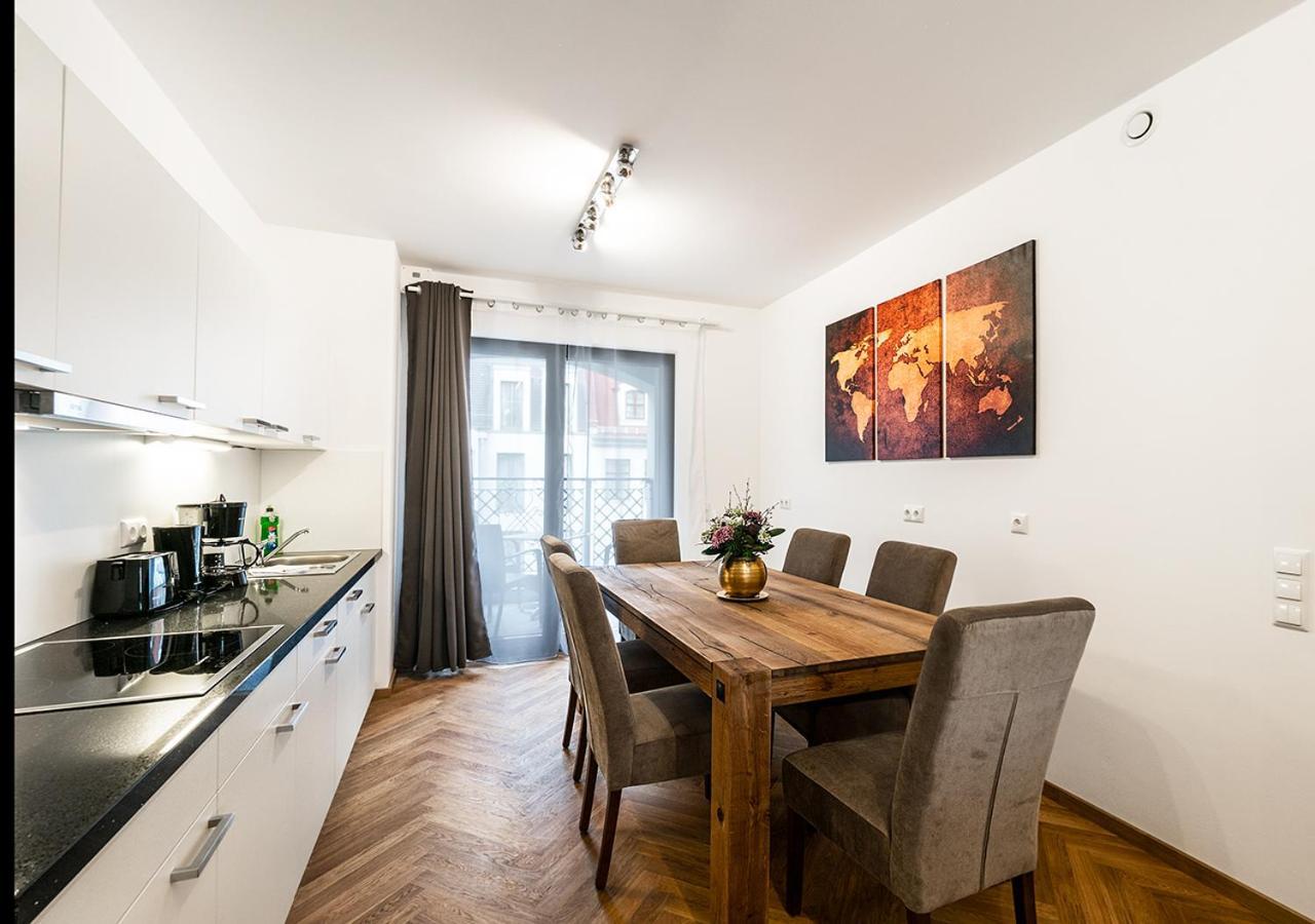 Familienapartment mit Blick zur Frauenkirche Dresden Exterior foto